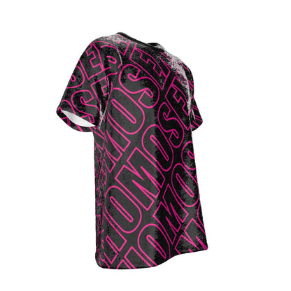Homosexual Pink Men's T-Shirt Velvet