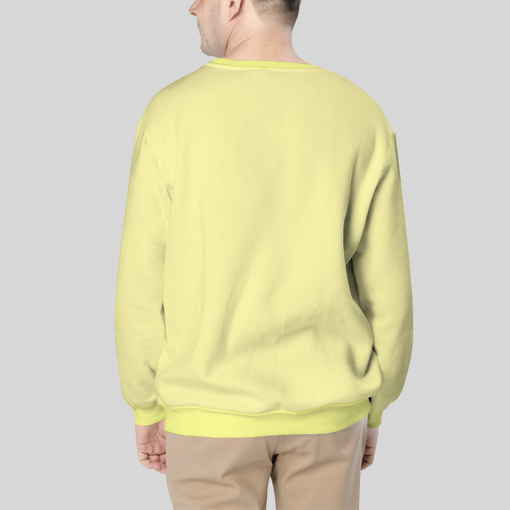 LGBTQ sweatshirt nude man eating banana 